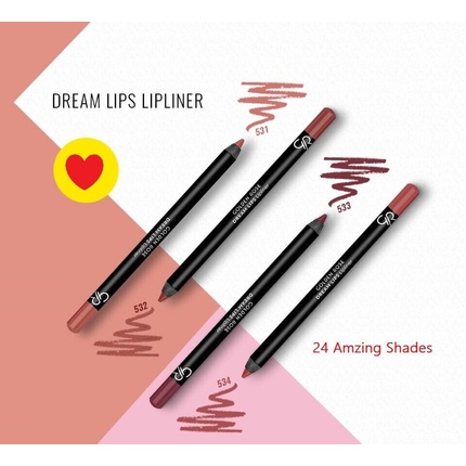 Стойкий карандаш для губ Dream Lips Golden Rose 
Стойкий карандаш для губ Dream Lips Golden Rose