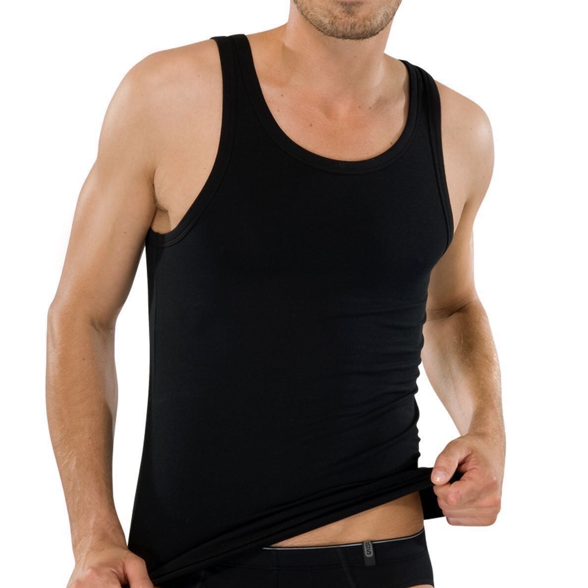 Майка Schiesser Achselhemd 95/5, черный
Майка Schiesser Achselhemd 95/5, черный