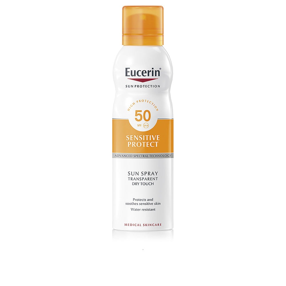 Солнцезащитный крем sun sensitive protect spray transparent dry touch spf50 Eucerin, объем 200 мл
Солнцезащитный крем sun sensitive protect spray transparent dry touch spf50 Eucerin, объем 200 мл