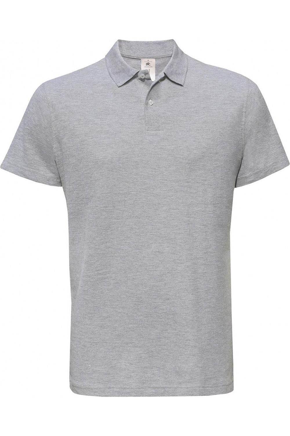 Рубашка-поло B&C с коротким рукавом, серый 
Рубашка-поло B&C с коротким рукавом, серый