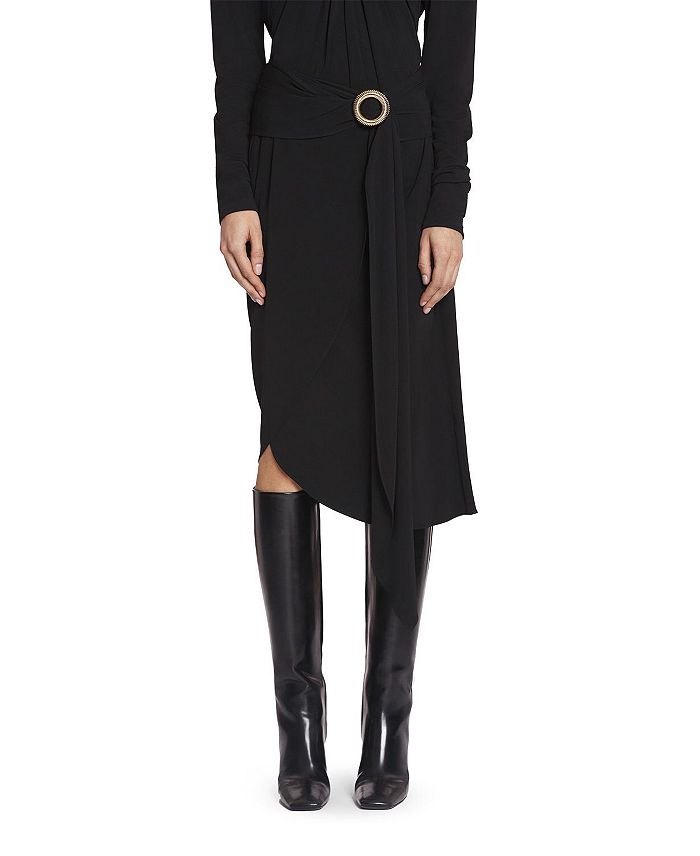 Юбка-обертка Melodie Lanvin, черный
Юбка-обертка Melodie Lanvin, черный