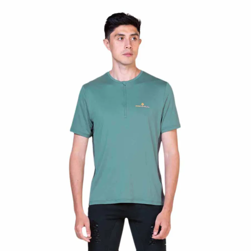 Футболка с коротким рукавом спортивная Ronhill Tech half zip, зеленый
Футболка с коротким рукавом спортивная Ronhill Tech half zip, зеленый