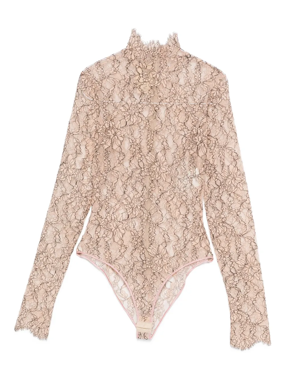 Боди с высоким воротом из цветочного кружева VALENTINO GARAVANI, нейтральный
Боди с высоким воротом из цветочного кружева VALENTINO GARAVANI, нейтральный