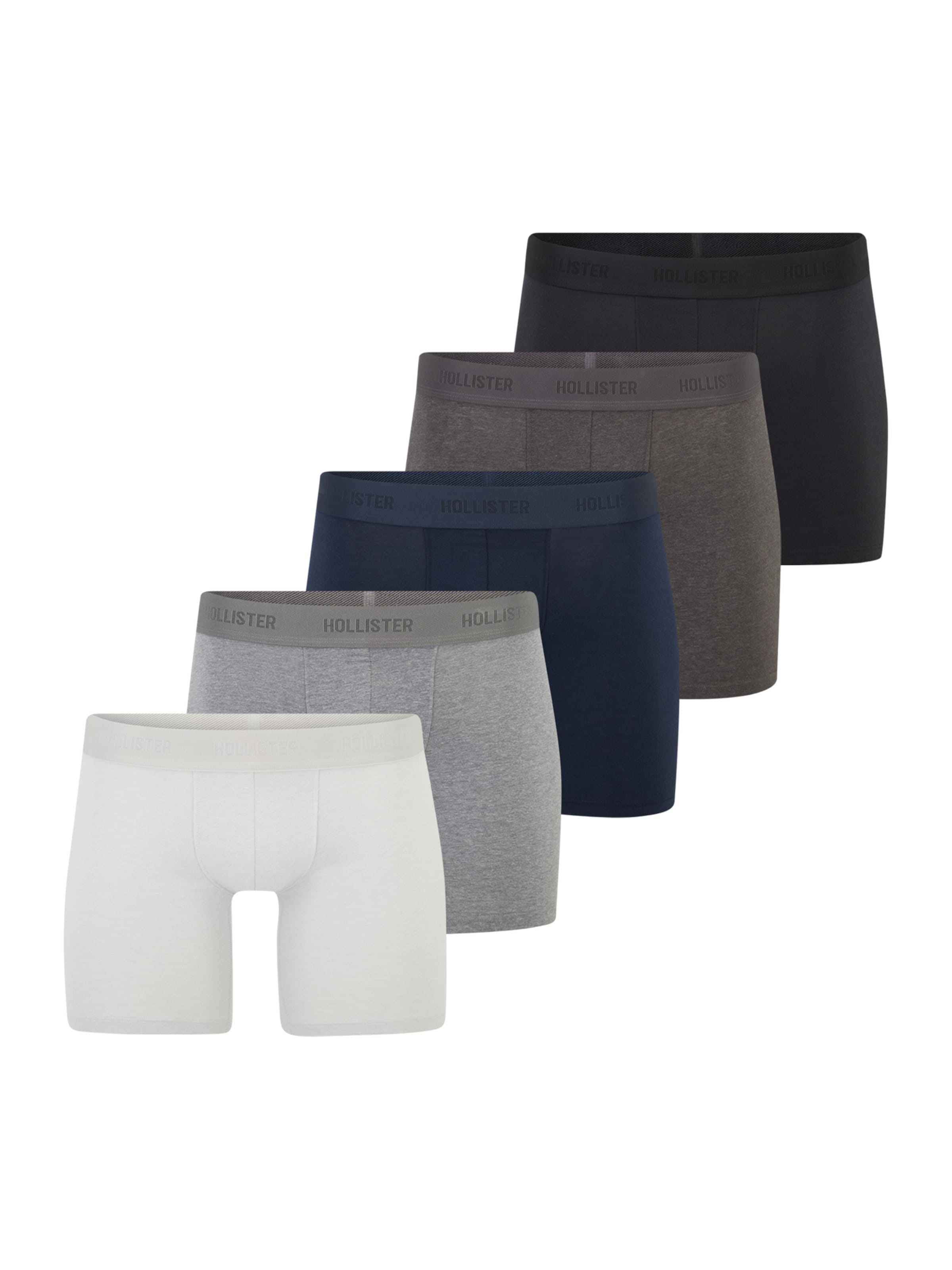 HOLLISTER Боксеры в цветах Navy, Muddy, Black, White
HOLLISTER Боксеры в цветах Navy, Muddy, Black, White