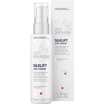 Light Dimensions Silklift Сыворотка 2-в-1, 75 мл, Goldwell 
Light Dimensions Silklift Сыворотка 2-в-1, 75 мл, Goldwell