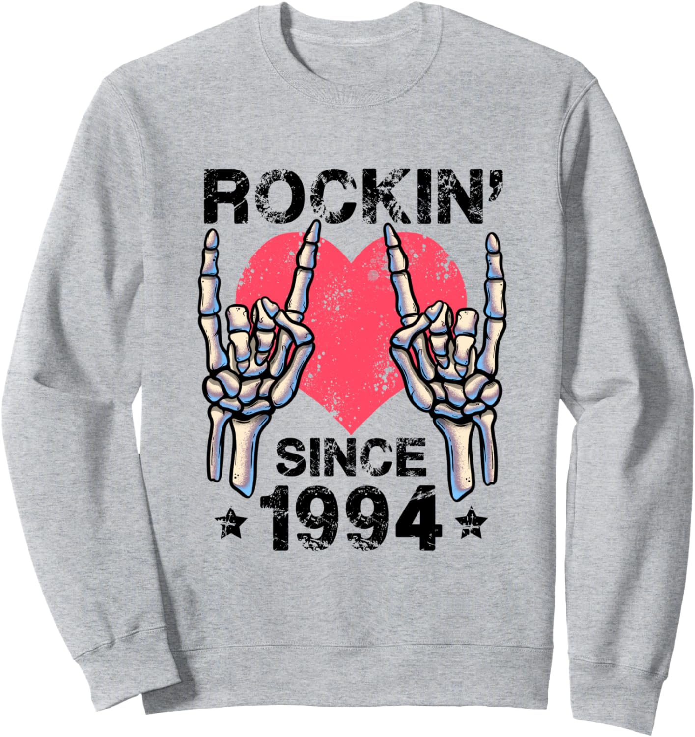 Рок-н-ролл с 1994 года. Ретро-толстовка в стиле рок-н-ролл Visit Rock And Roll Birthday Shop Rockin Since, серый
Рок-н-ролл с 1994 года. Ретро-толстовка в стиле рок-н-ролл Visit Rock And Roll Birthday Shop Rockin Since, серый
