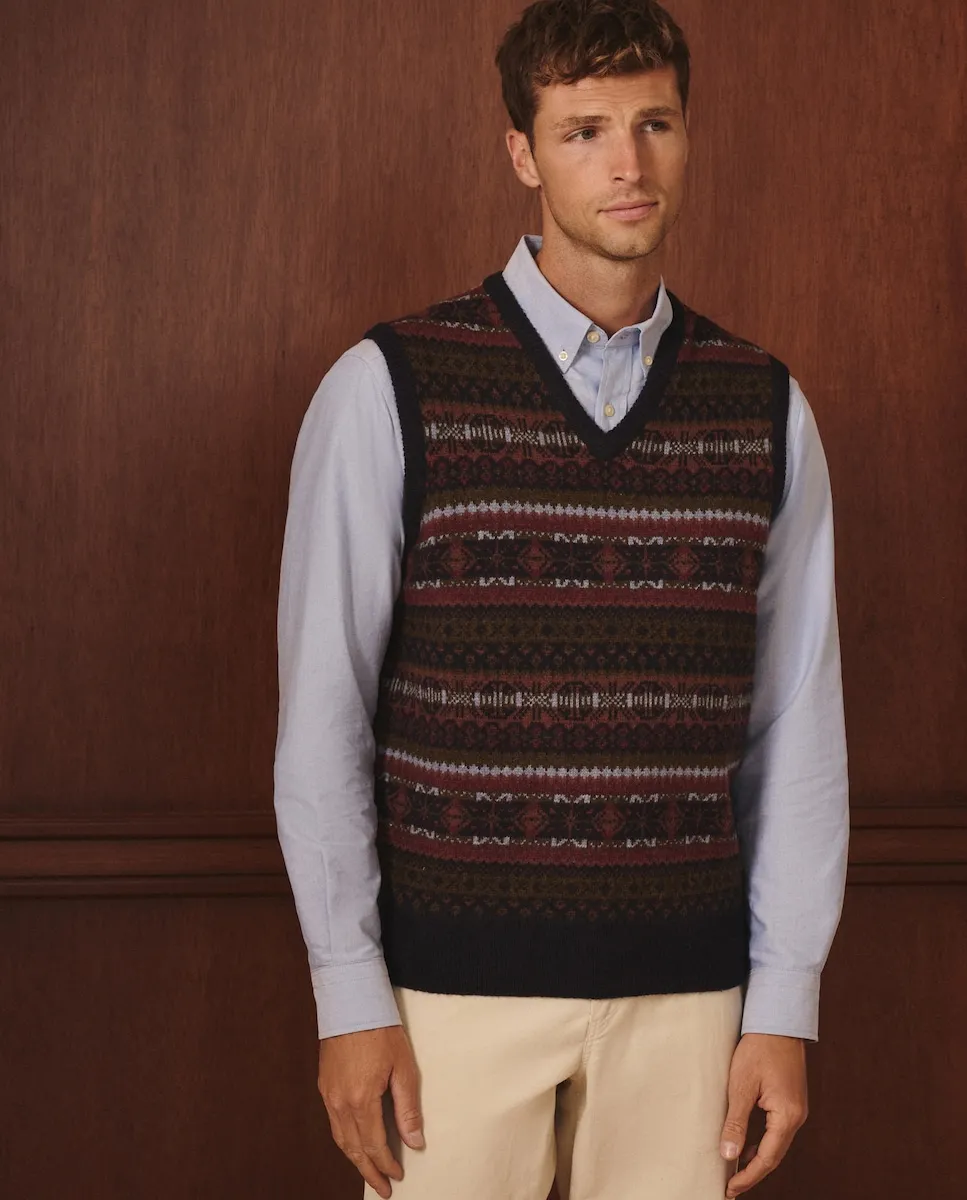 Мужской вязаный жилет Lloyd's, темно-синий
Мужской вязаный жилет Lloyd's, темно-синий