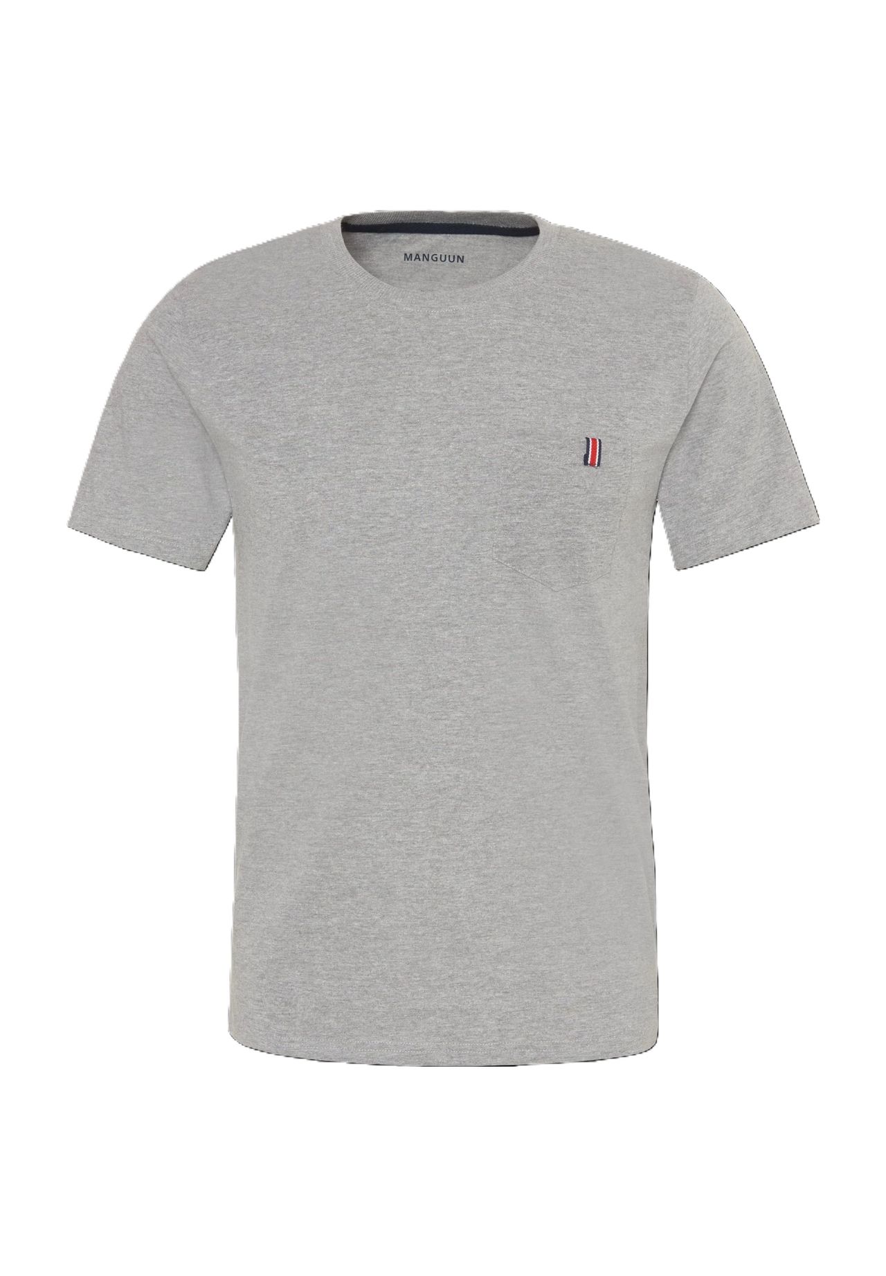 Футболка, круглый вырез, нагрудный карман, мужская MANGUUN, цвет Grey Melange
Футболка, круглый вырез, нагрудный карман, мужская MANGUUN, цвет Grey Melange
