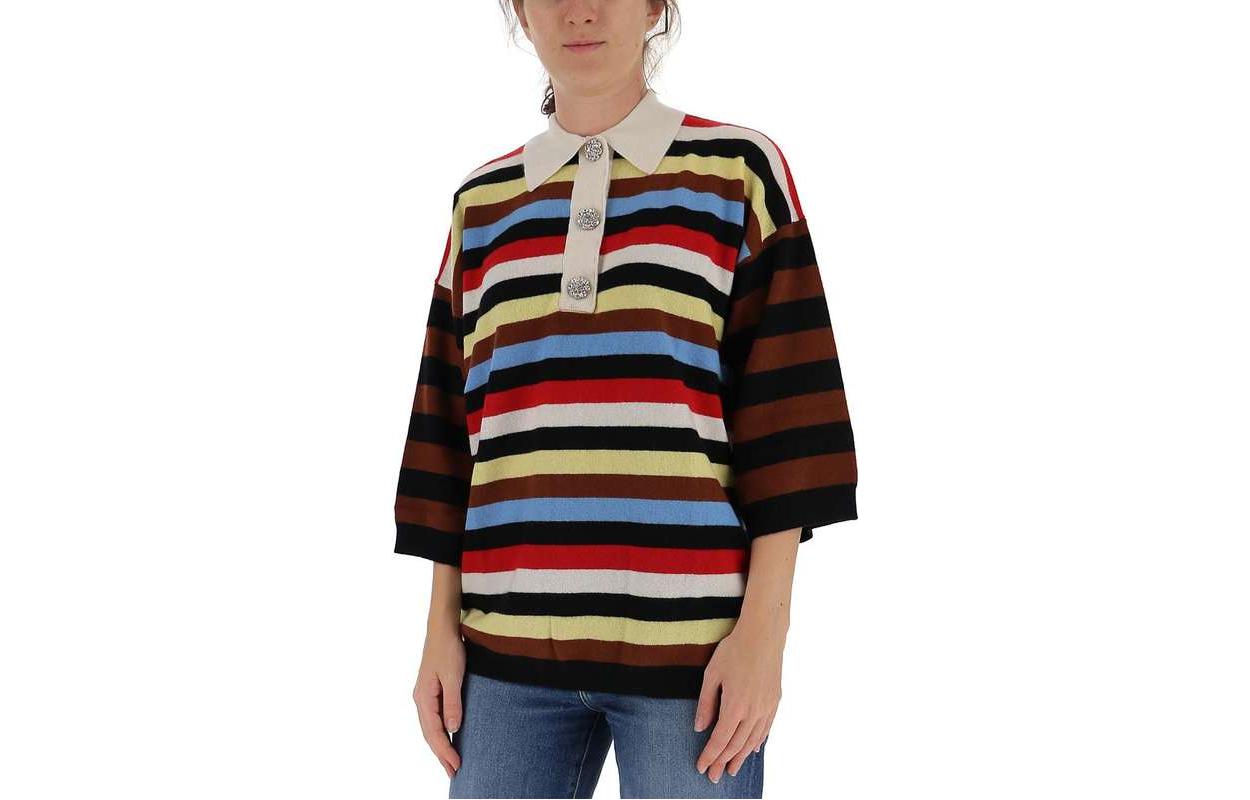 GANNI Свитер Women's Multicolor Stripes
GANNI Свитер Women's Multicolor Stripes