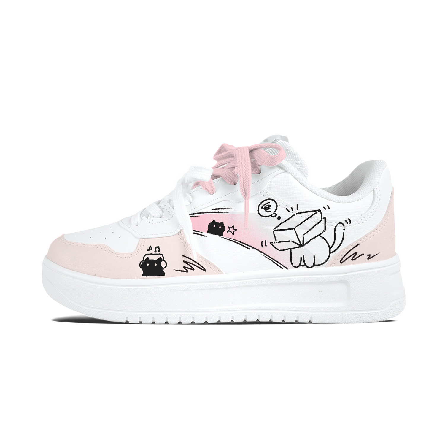 Удобные, нескользящие, износостойкие, легкие низкие скейтбордистские кроссовки унисекс Anta, белый розовый
Удобные, нескользящие, износостойкие, легкие низкие скейтбордистские кроссовки унисекс Anta, белый розовый