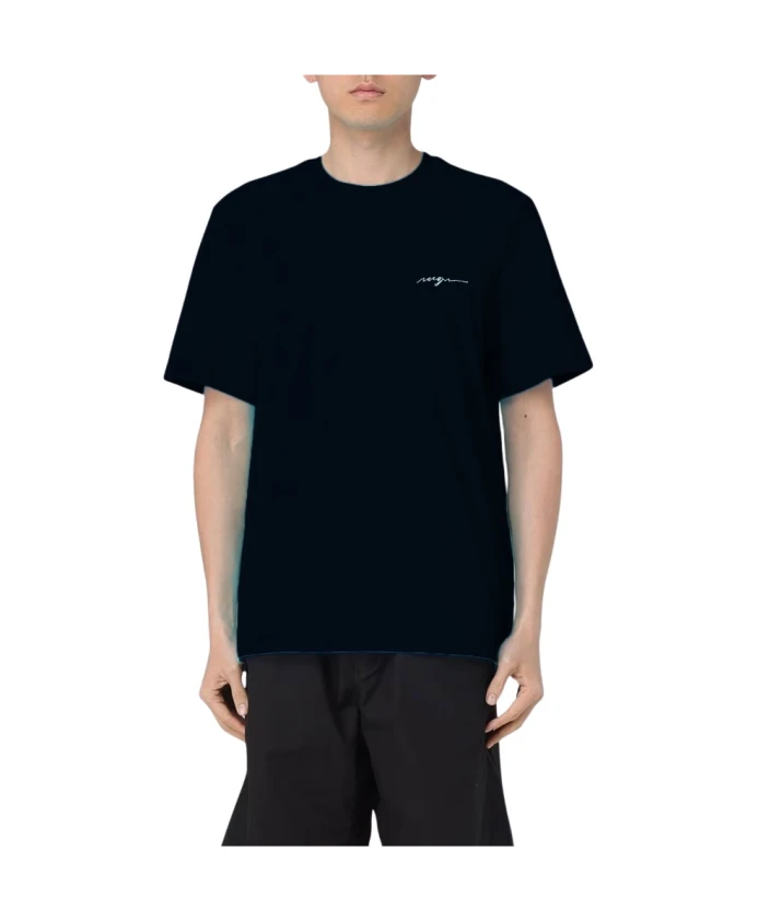 Мужская хлопковая футболка темно-синего цвета Msgm, синий
Мужская хлопковая футболка темно-синего цвета Msgm, синий