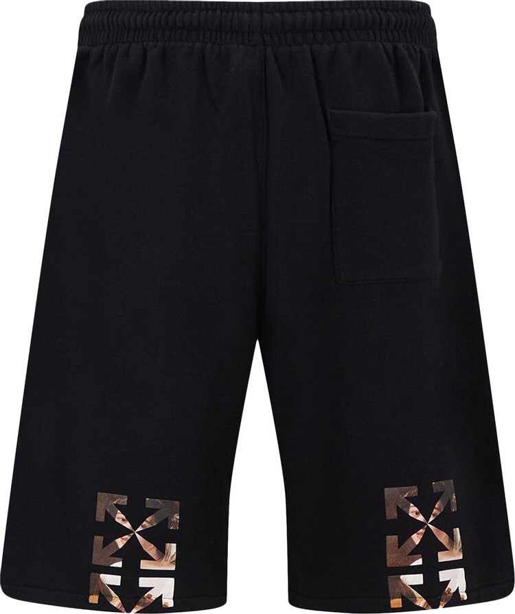 Спортивные шорты Off-White Caravaggio Lute Skate Sweatshort 'Black/White', черный 
Спортивные шорты Off-White Caravaggio Lute Skate Sweatshort 'Black/White', черный