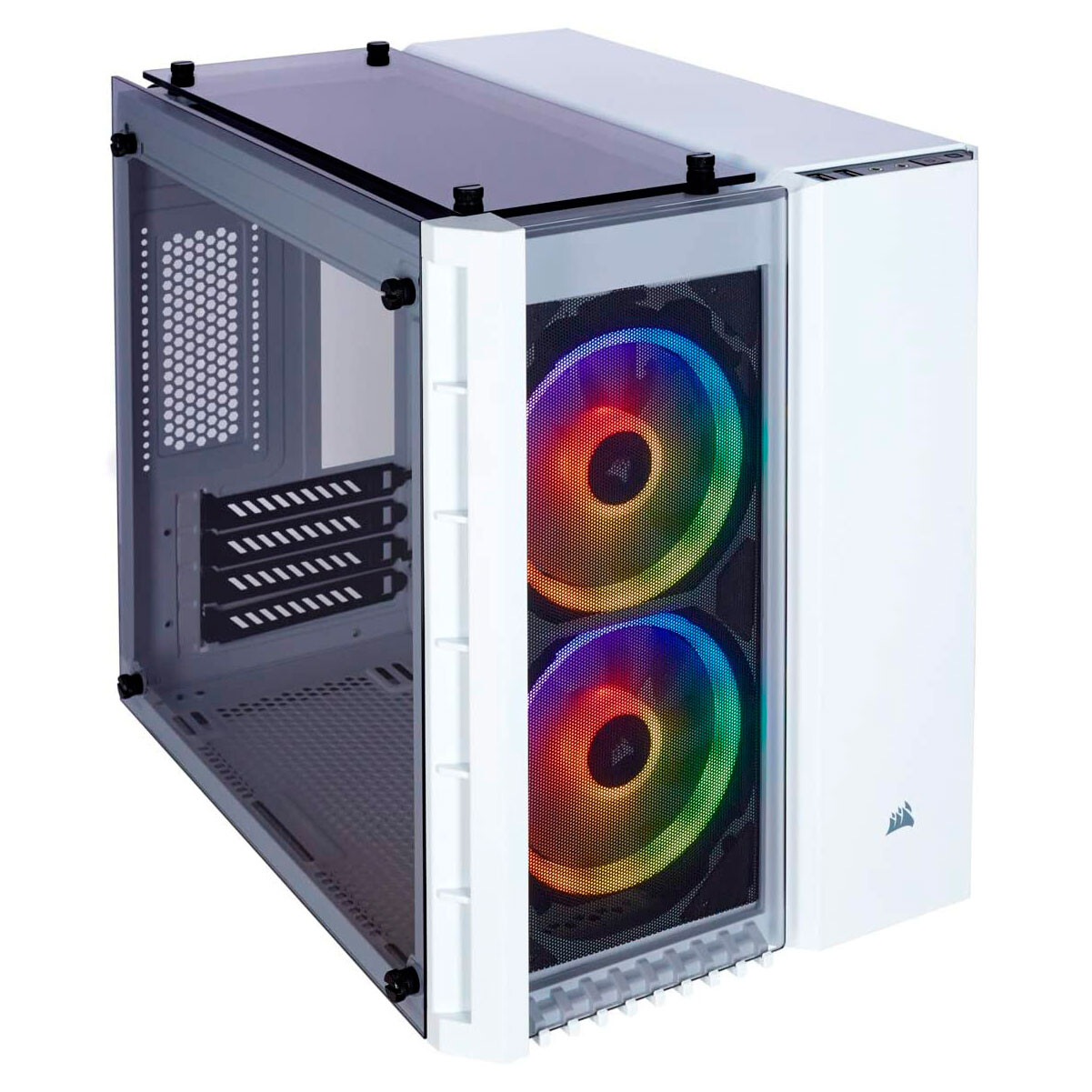 Корпус Corsair 280X RGB, Mini Tower, белый, CC-9011137-WW
Корпус Corsair 280X RGB, Mini Tower, белый, CC-9011137-WW