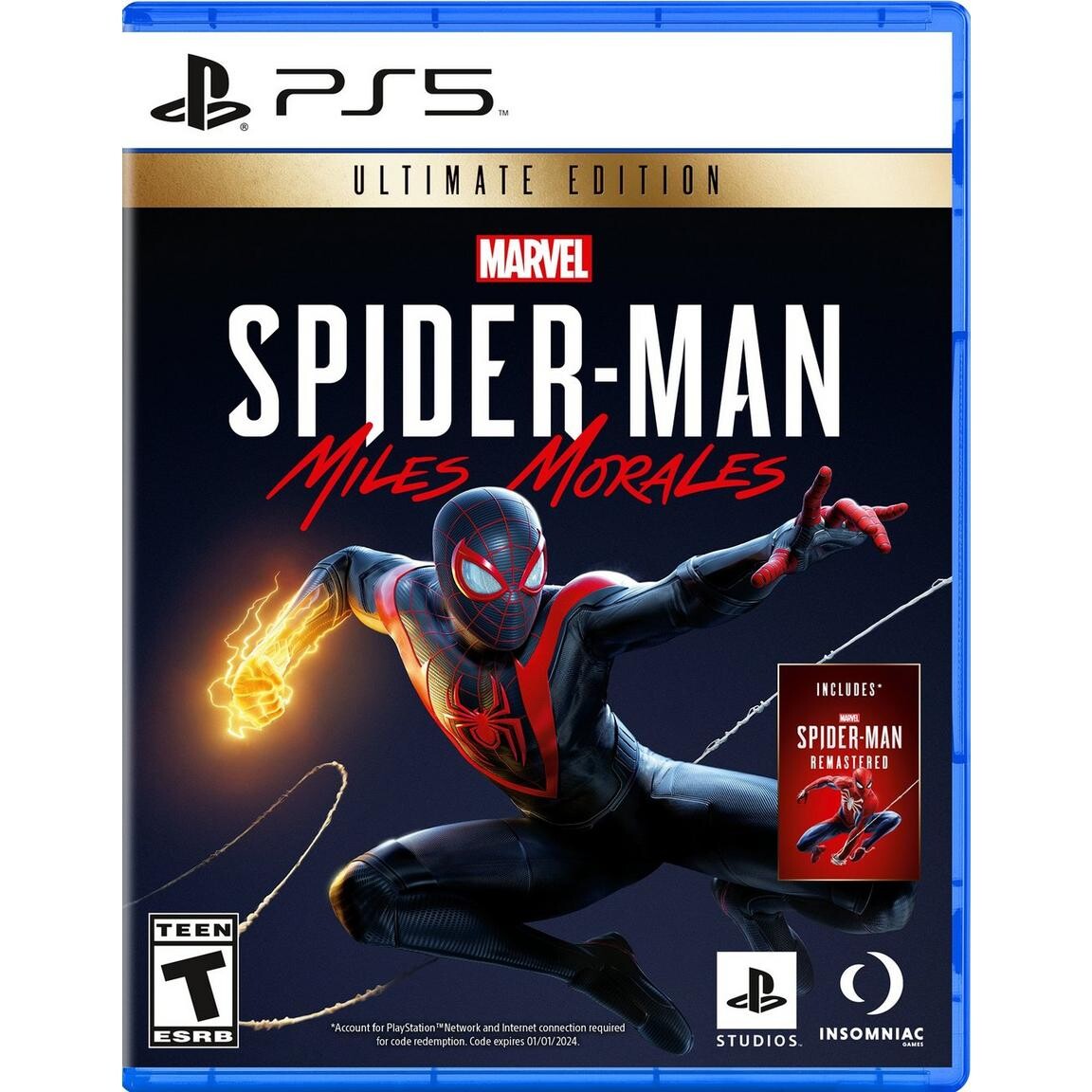 Видеоигра Marvel's Spider-Man: Miles Morales Ultimate Edition - PlayStation 5
Видеоигра Marvel's Spider-Man: Miles Morales Ultimate Edition - PlayStation 5