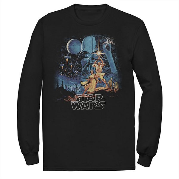 Футболка с длинным рукавом Disney с постером Люка и Леи Star Wars
Футболка с длинным рукавом Disney с постером Люка и Леи Star Wars