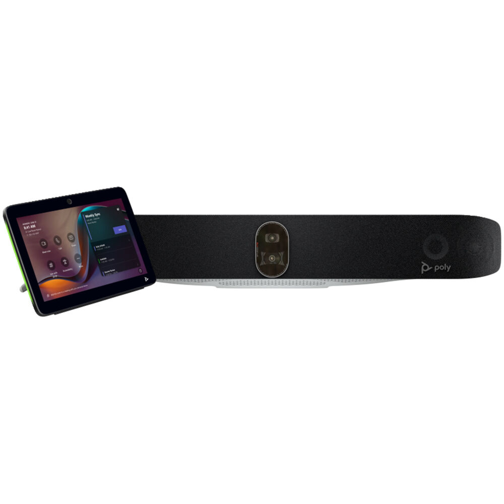 Видеопанель Poly Studio X72 «все в одном» с комплектом контроллера TC10
Видеопанель Poly Studio X72 «все в одном» с комплектом контроллера TC10
