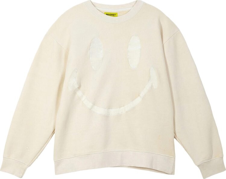 Толстовка Market Smiley Oversized Crewneck 'Cream', кремовый, Бежевый, Толстовка Market Smiley Oversized Crewneck 'Cream', кремовый
Толстовка Market Smiley Oversized Crewneck 'Cream', кремовый, Бежевый, Толстовка Market Smiley Oversized Crewneck 'Cream', кремовый