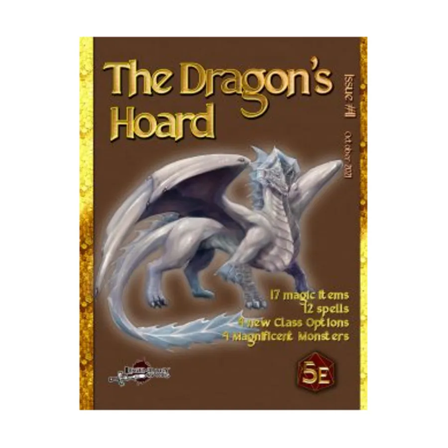 Dragon's Hoard - Issue #11, Dungeons & Dragons (5th Edition) - Dragon's Hoard (Legendary Games), мягкая обложка
Dragon's Hoard - Issue #11, Dungeons & Dragons (5th Edition) - Dragon's Hoard (Legendary Games), мягкая обложка