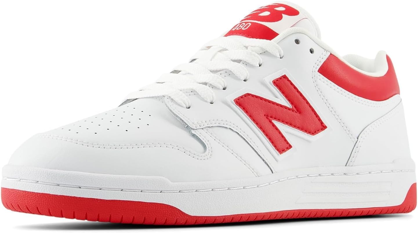 Мужские кроссовки New Balance 480 V1, White/Team Red
Мужские кроссовки New Balance 480 V1, White/Team Red
