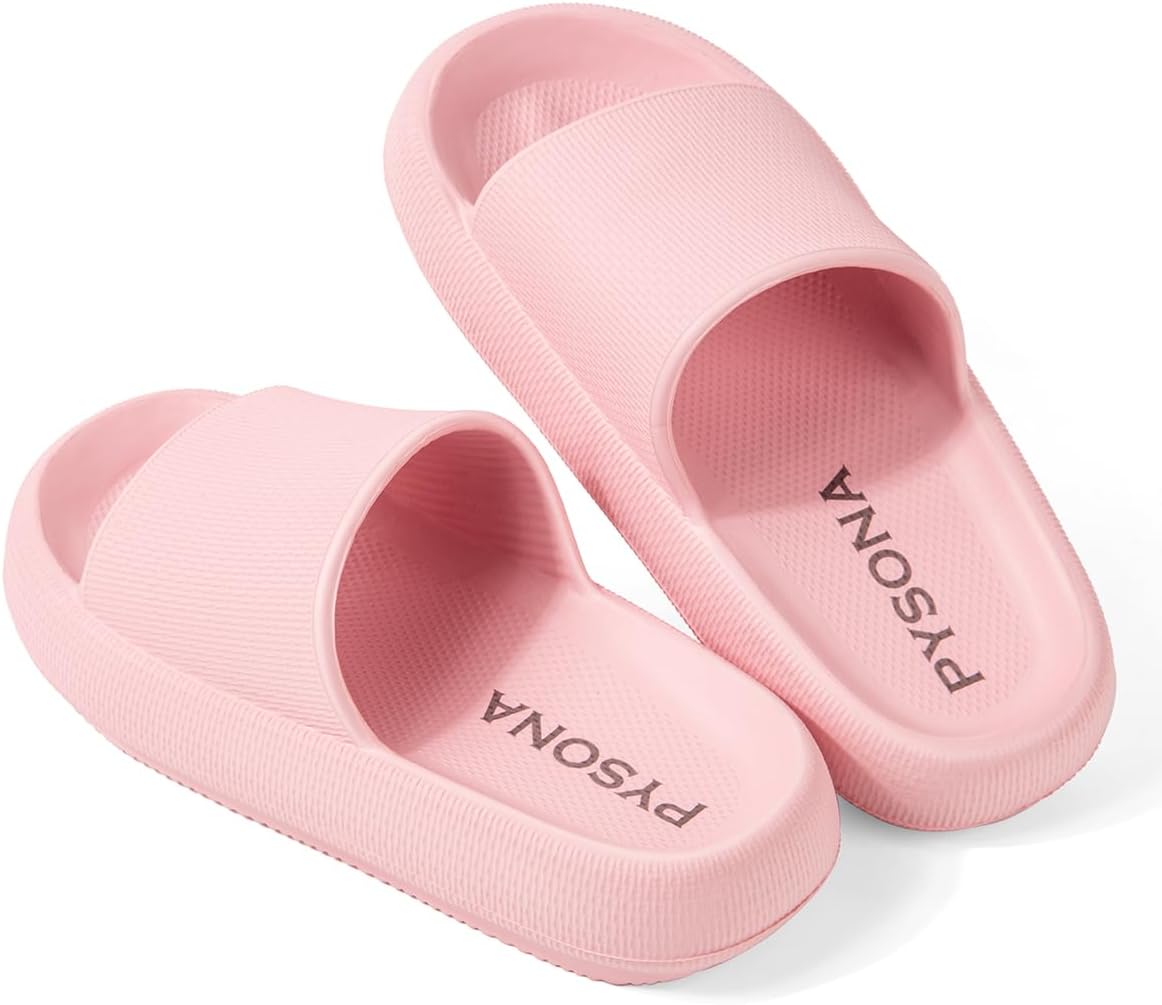 Тапочки Cloud Slides для женщин и мужчин - мягкие, удобные, расслабляющие тапочки Cloud Slides, толстая подошва, нескользящая поверхность, легко чистятся, подходят для душа, плавания, пляжа, дома и на улице Pysona, розовый
Тапочки Cloud Slides для женщин и мужчин - мягкие, удобные, расслабляющие тапочки Cloud Slides, толстая подошва, нескользящая поверхность, легко чистятся, подходят для душа, плавания, пляжа, дома и на улице Pysona, розовый