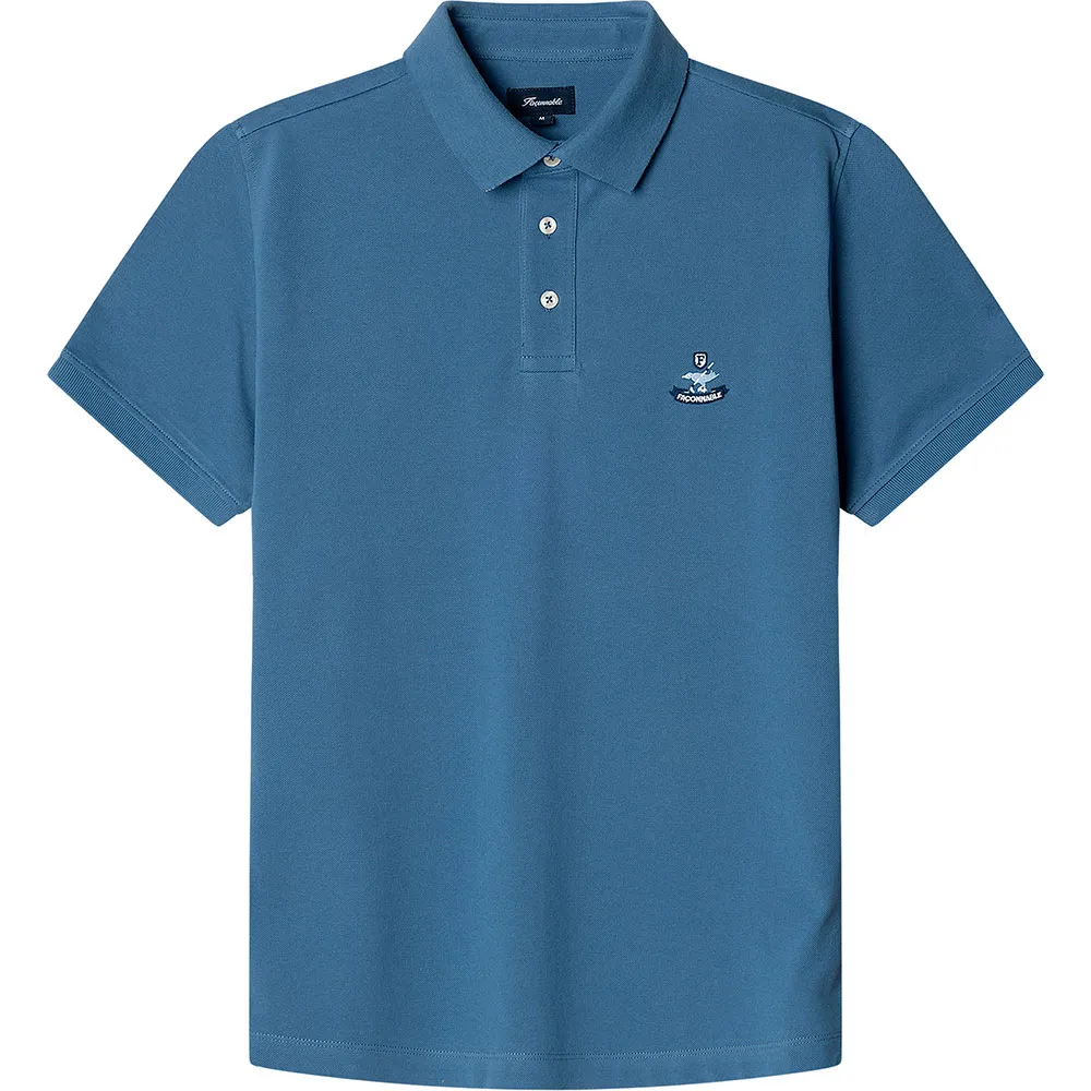 Поло с коротким рукавом Façonnable Birdie Pima Piq, синий
Поло с коротким рукавом Façonnable Birdie Pima Piq, синий