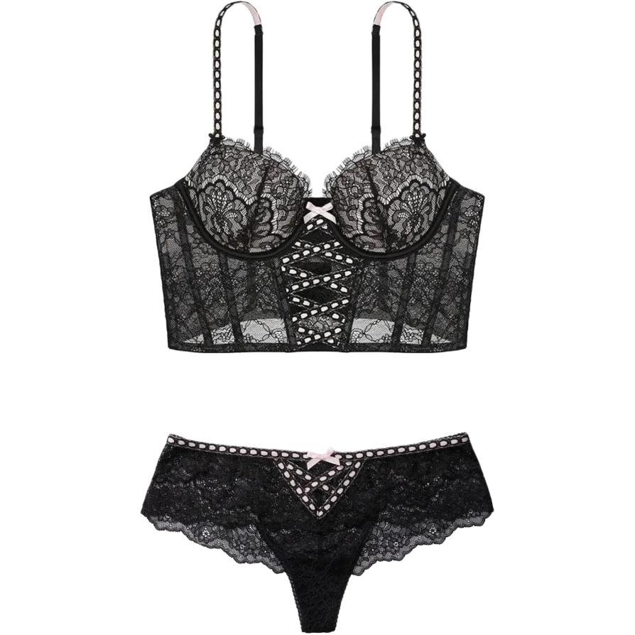 Victoria's Secret Женский комплект нижнего белья черный
Victoria's Secret Женский комплект нижнего белья черный