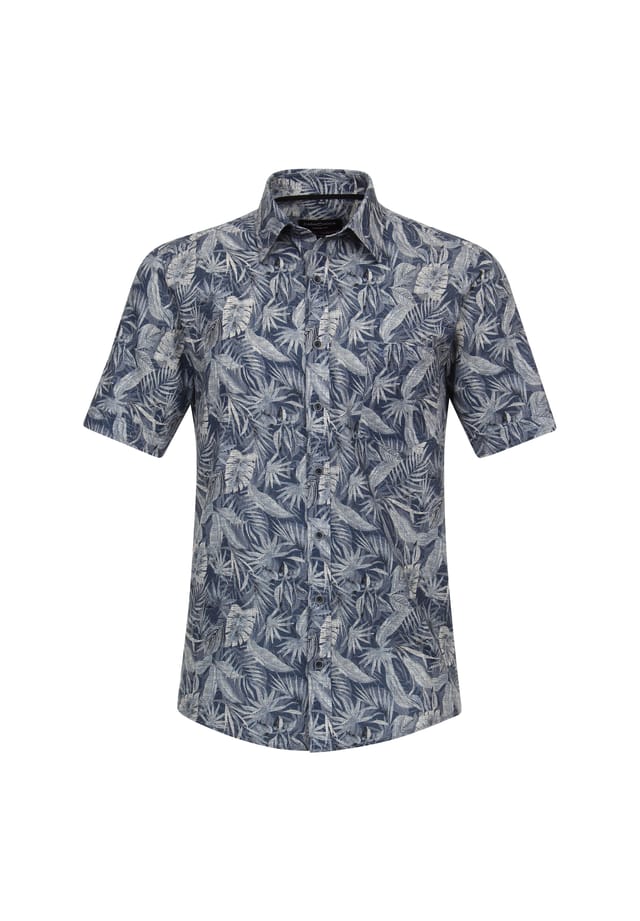 Льняная рубашка с принтом повседневный крой Casamoda, синий
Льняная рубашка с принтом повседневный крой Casamoda, синий