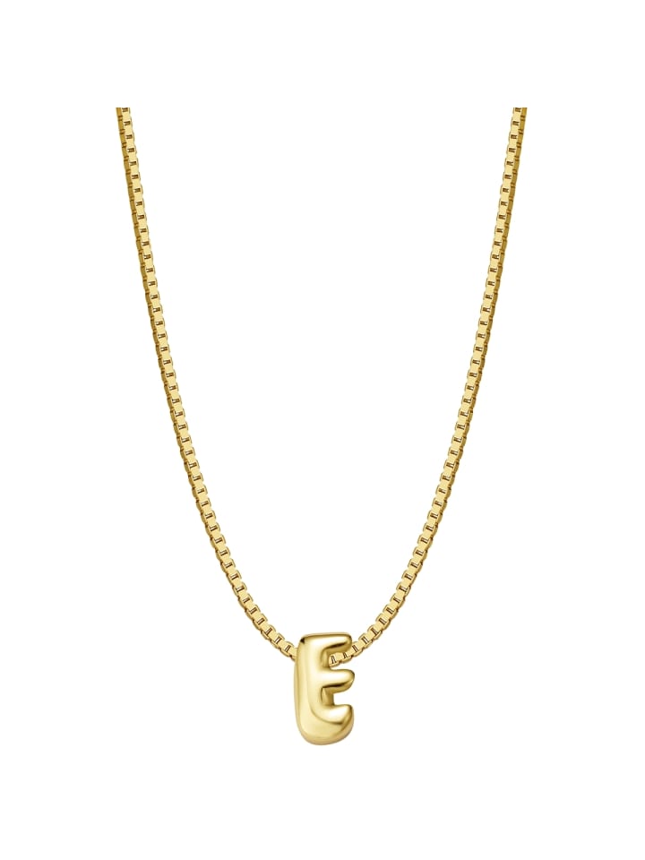 Glanzstücke München Серебряное колье в виде буквы Е с отделкой из желтого золота
Glanzstücke München Серебряное колье в виде буквы Е с отделкой из желтого золота
