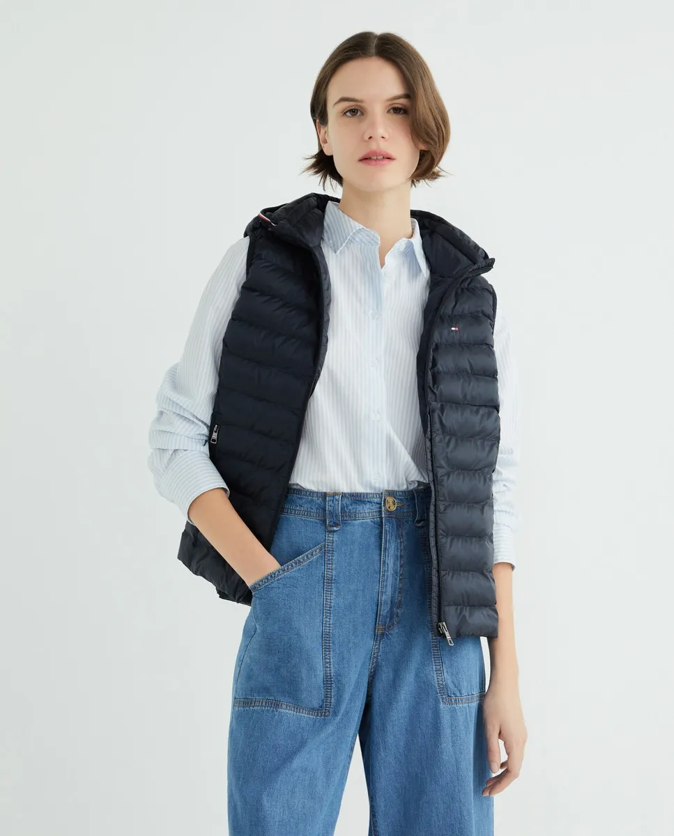 Женский жилет на молнии с капюшоном Tommy Hilfiger, тёмно-синий
Женский жилет на молнии с капюшоном Tommy Hilfiger, тёмно-синий