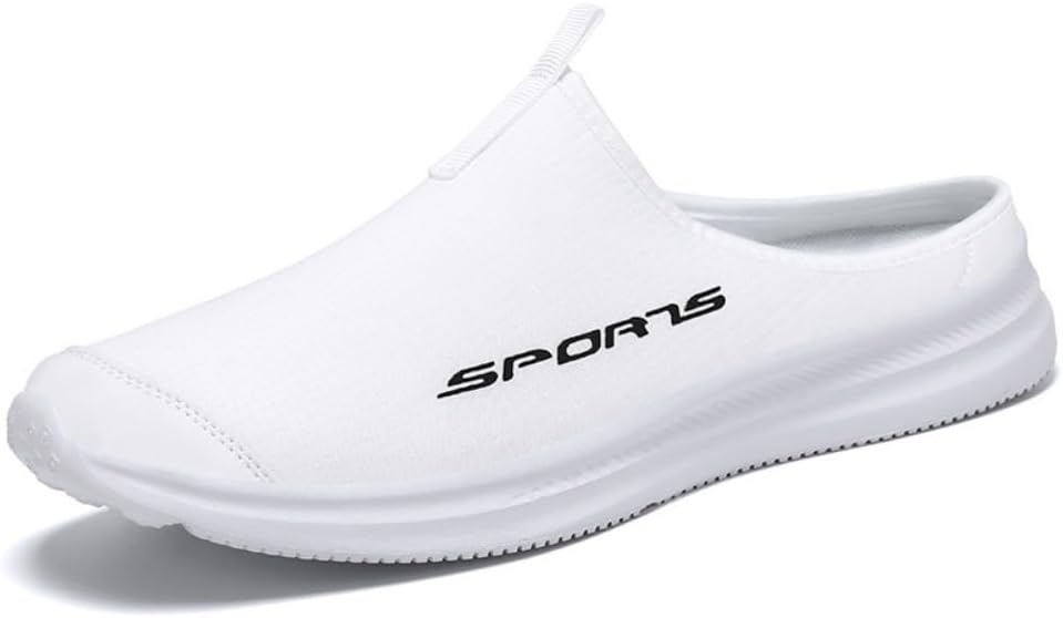 Мужские кроссовки-мулы без задника с широкой платформой для тенниса и ракеточных видов спорта, удобные тапочки на платформе, дышащие из сетчатой кожи, с забавными шнурками, легкие, противоскользящие, повседневные для ходьбы, для улицы и дома Gee...
Мужские кроссовки-мулы без задника с широкой платформой для тенниса и ракеточных видов спорта, удобные тапочки на платформе, дышащие из сетчатой кожи, с забавными шнурками, легкие, противоскользящие, повседневные для ходьбы, для улицы и дома Gee...