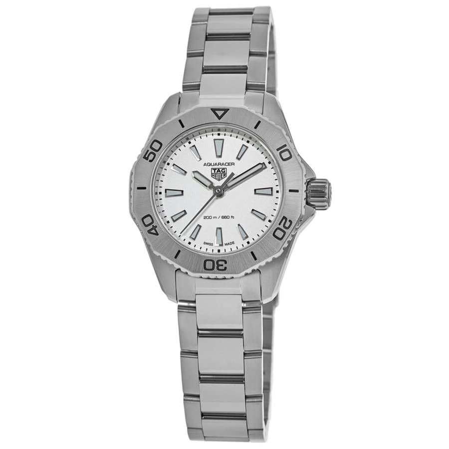 Tag Heuer Aquaracer Professional 200 кварцевые женские часы с серебристым циферблатом из стали WBP1411.BA0622, серый
Tag Heuer Aquaracer Professional 200 кварцевые женские часы с серебристым циферблатом из стали WBP1411.BA0622, серый