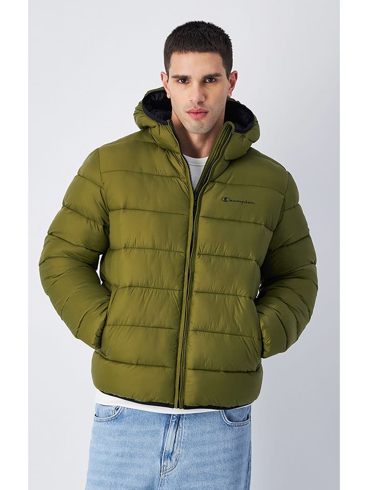 Стеганая куртка Champion Steppjacke, зеленый
Стеганая куртка Champion Steppjacke, зеленый