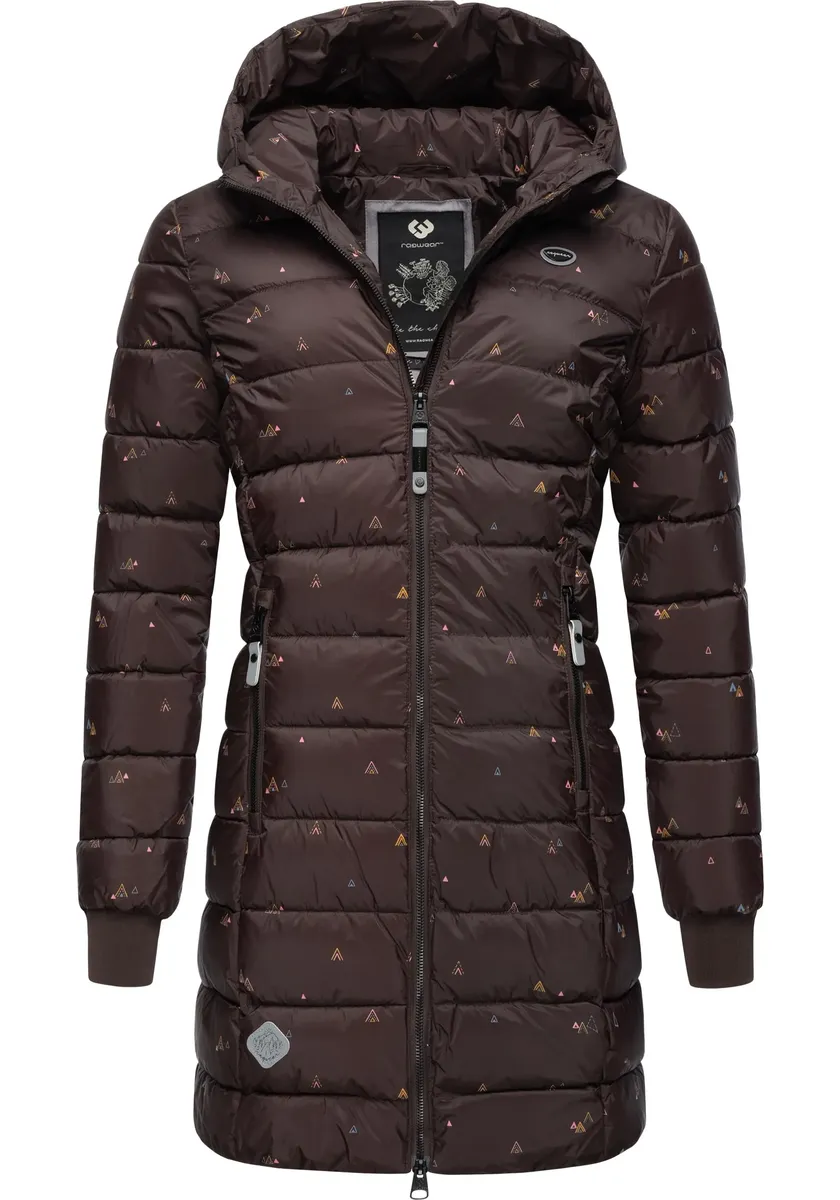 Стеганая куртка в стиле рэгвир "Tiasa Long", с капюшоном, зимняя куртка с рисунком с капюшоном Ragwear, коричневый
Стеганая куртка в стиле рэгвир "Tiasa Long", с капюшоном, зимняя куртка с рисунком с капюшоном Ragwear, коричневый