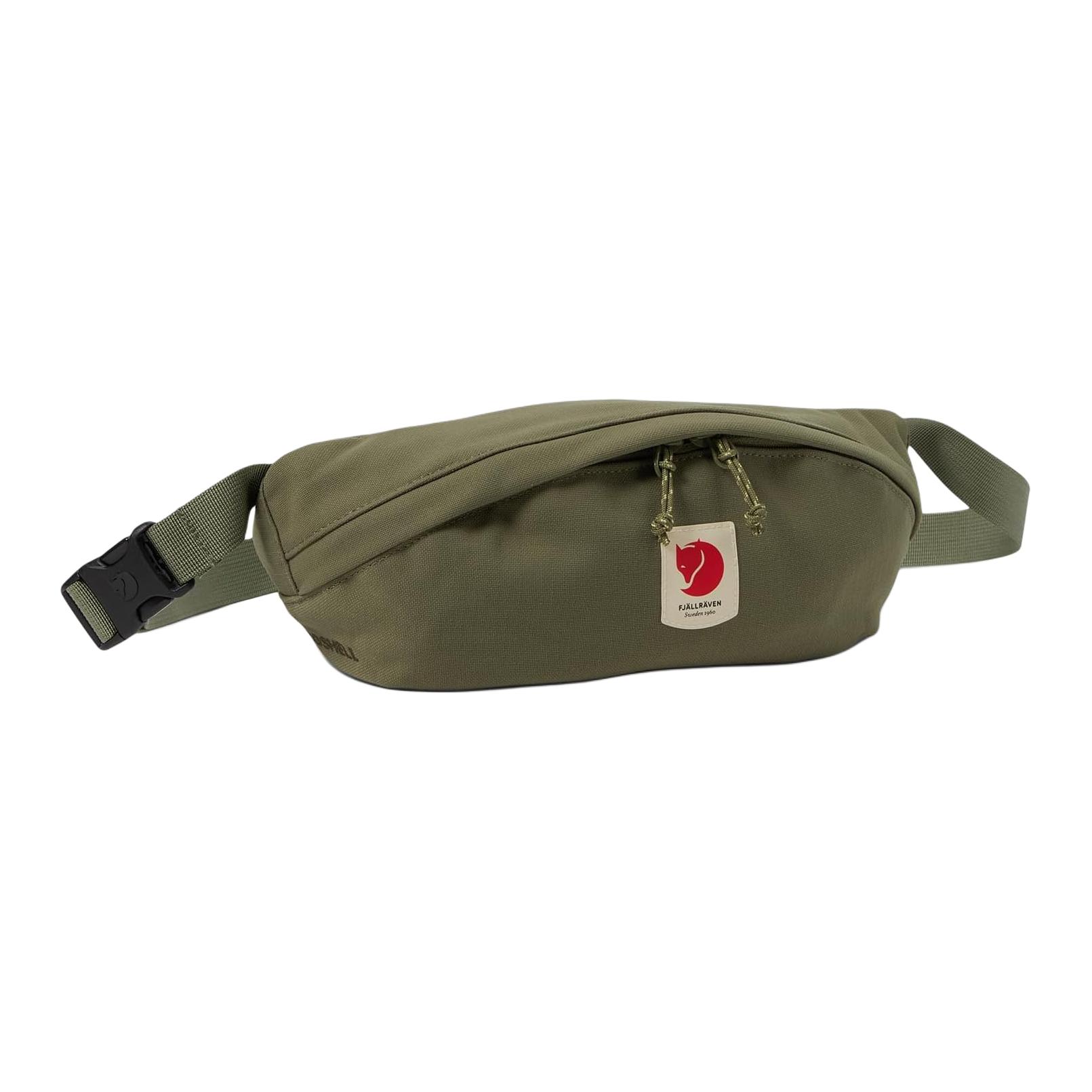Fjallraven Средняя поясная сумка из переработанного нейлона Unisex Green
Fjallraven Средняя поясная сумка из переработанного нейлона Unisex Green