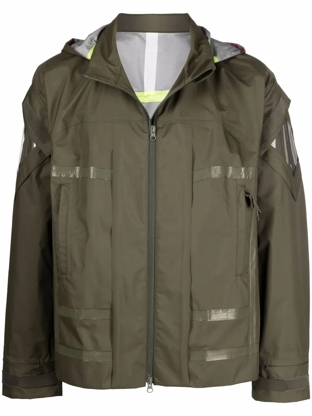 Куртка с капюшоном и принтом Undercover, зеленый
Куртка с капюшоном и принтом Undercover, зеленый