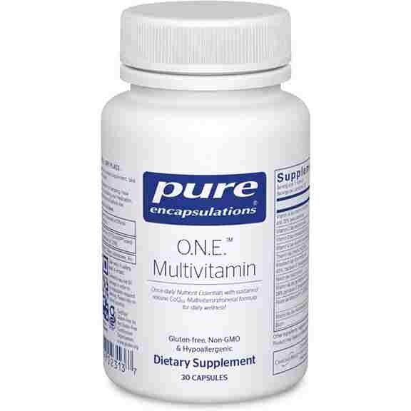 .Мультивитамины Pure Encapsulations O.N.E. Multivitamin, 30 капсул
.Мультивитамины Pure Encapsulations O.N.E. Multivitamin, 30 капсул