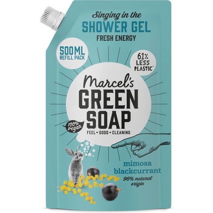 Marcels Green Soap гель для душа сменный блок Мимоза Черная смородина 500 мл Marcel's Green Soap
Marcels Green Soap гель для душа сменный блок Мимоза Черная смородина 500 мл Marcel's Green Soap