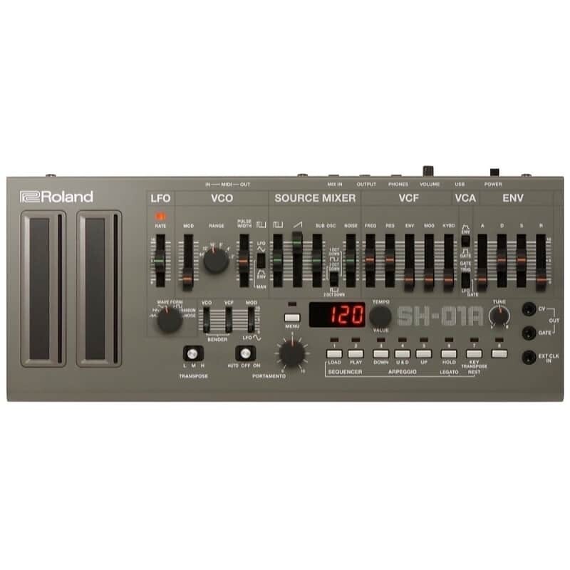 Настольный синтезатор серии Roland SH-01A Boutique
Настольный синтезатор серии Roland SH-01A Boutique