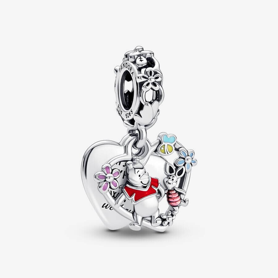 Шарм-подвеска Pandora x Disney Winnie The Pooh & Piglet Double, серебро/мультиколор
Шарм-подвеска Pandora x Disney Winnie The Pooh & Piglet Double, серебро/мультиколор