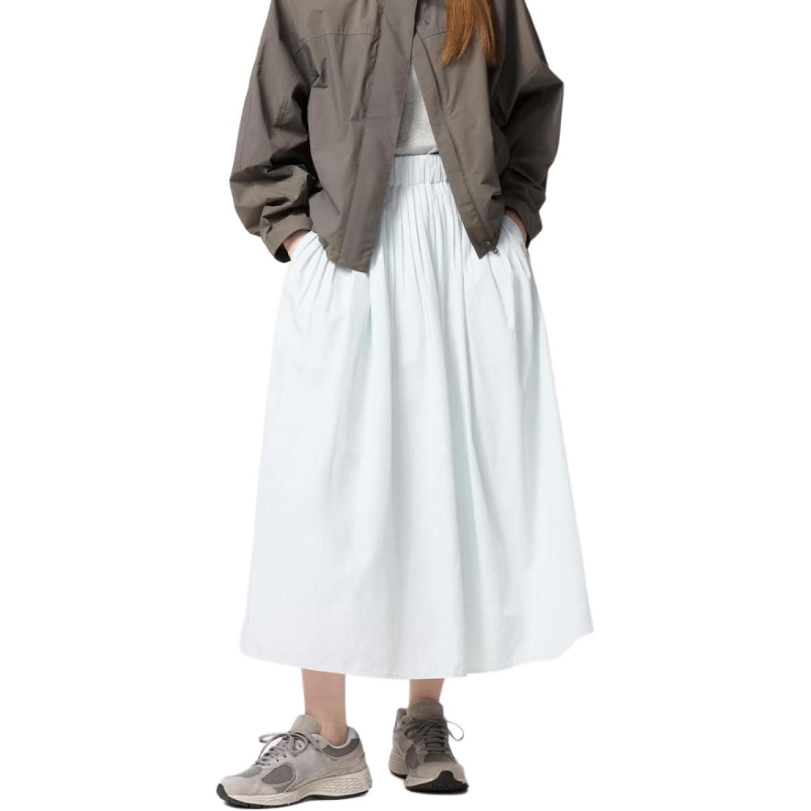 Повседневная длинная юбка женская светло-серая UNIQLO, светло-серый
Повседневная длинная юбка женская светло-серая UNIQLO, светло-серый