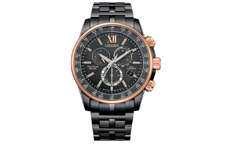 CITIZEN Мужские часы с солнечным кварцевым механизмом, черный циферблат, ремешок из нержавеющей стали, CB5884 88H
CITIZEN Мужские часы с солнечным кварцевым механизмом, черный циферблат, ремешок из нержавеющей стали, CB5884 88H