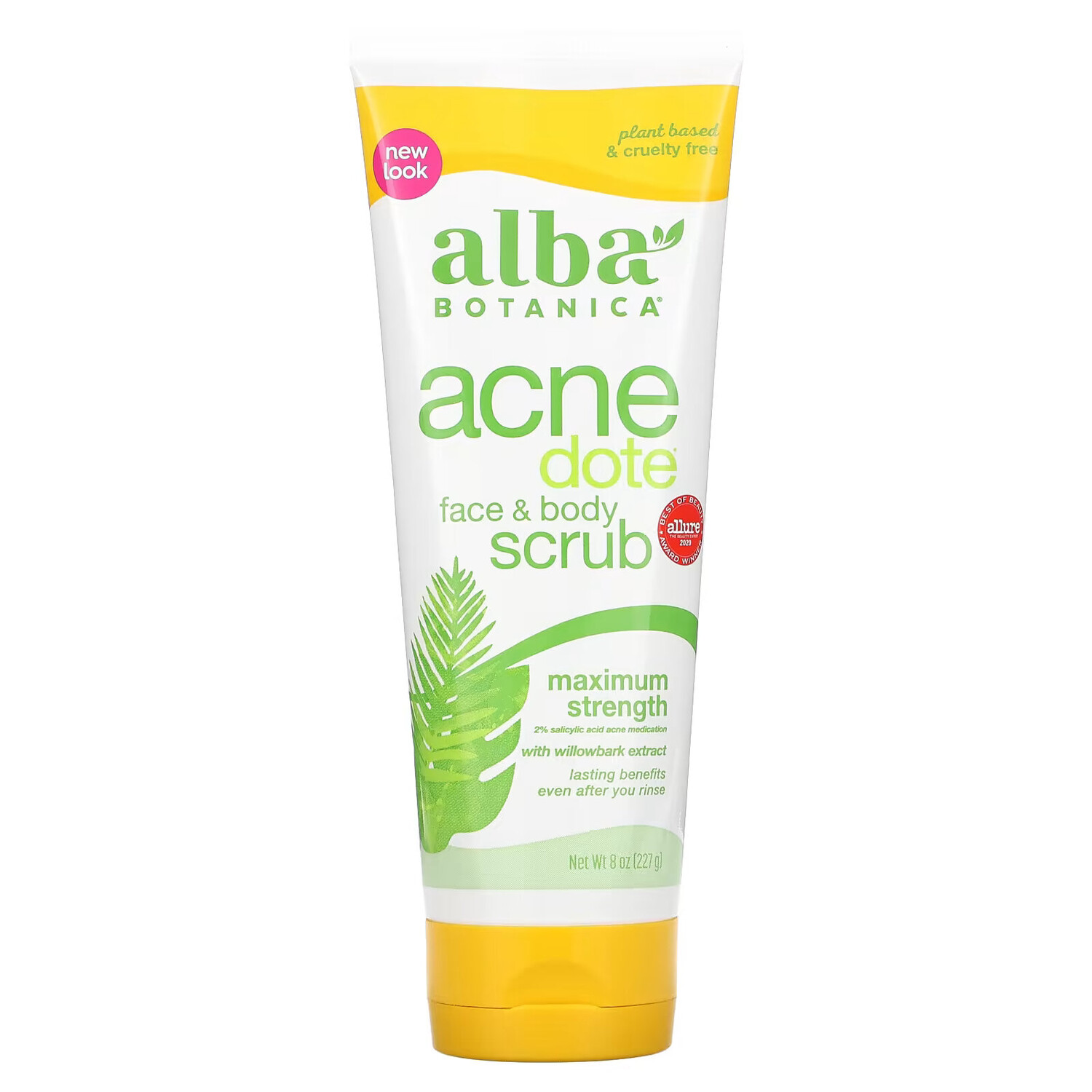 Alba Botanica, Acne Dote, скраб для лица и тела, не содержит масла, 227 г (8 унций) 
Alba Botanica, Acne Dote, скраб для лица и тела, не содержит масла, 227 г (8 унций)