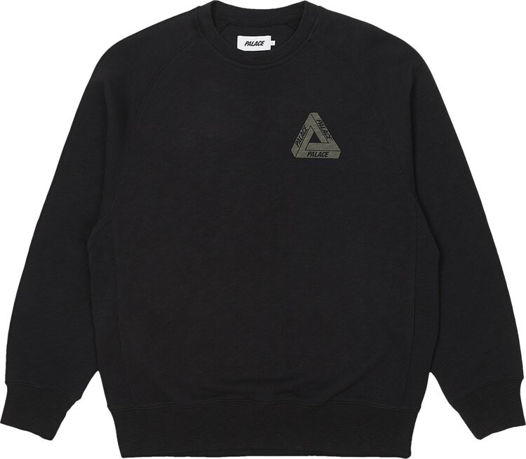 Толстовка Palace Tri-Ferg Slub Crew 'Black', черный
Толстовка Palace Tri-Ferg Slub Crew 'Black', черный