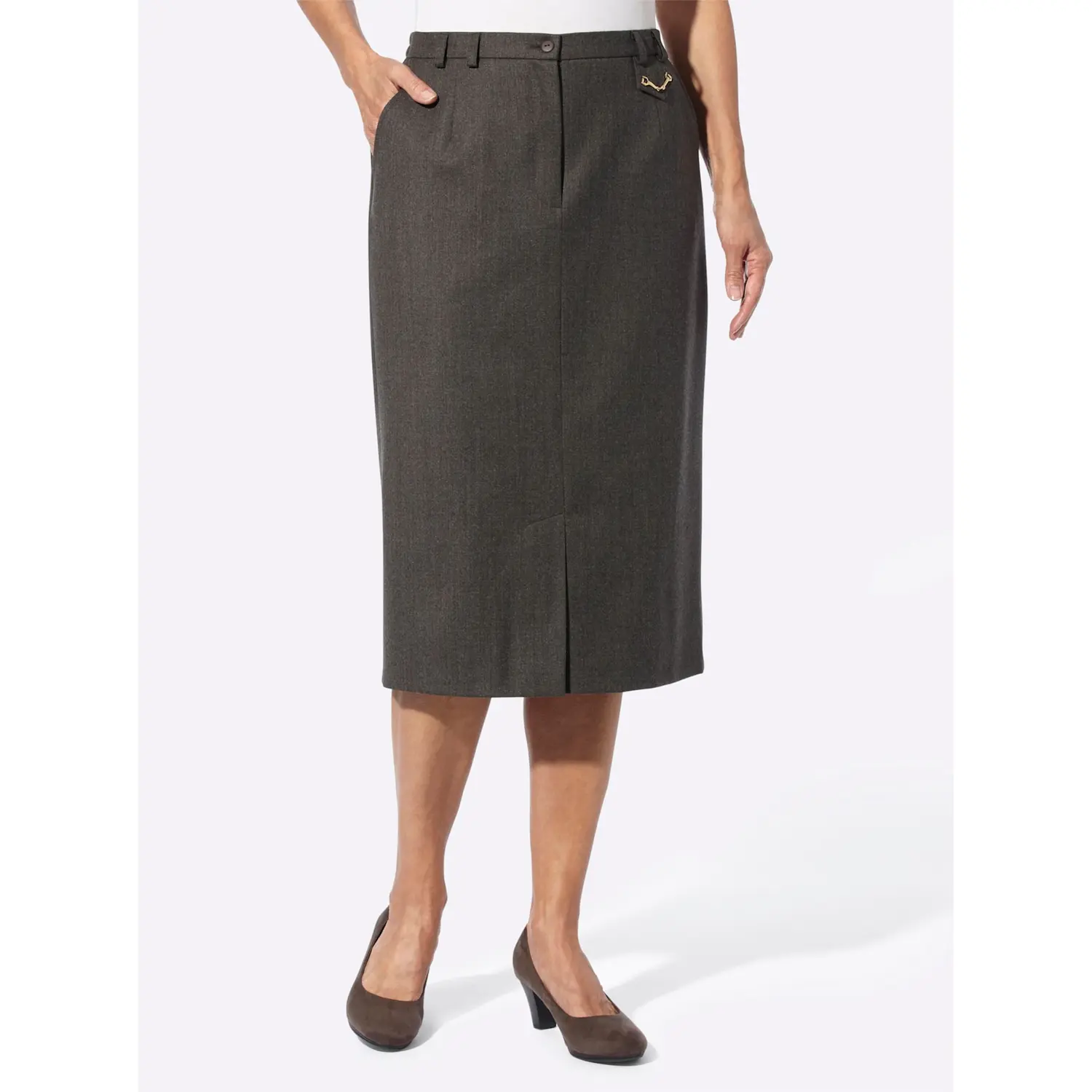 Классическая тканая юбка Classic, цвет Braun-Meliert
Классическая тканая юбка Classic, цвет Braun-Meliert