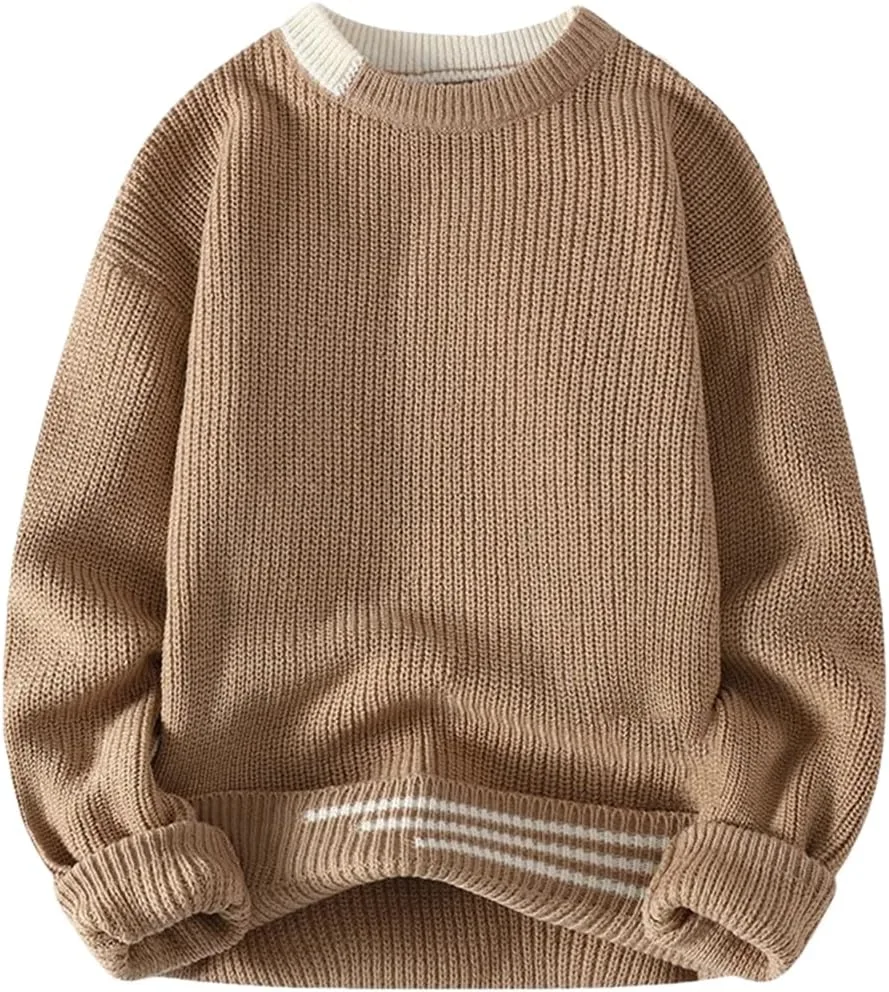 Винтажный свитер с ажурным узором, свободный, crew neck ERFMFKL
Винтажный свитер с ажурным узором, свободный, crew neck ERFMFKL