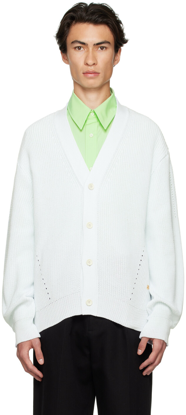 Синий кардиган свободного кроя Recto
Синий кардиган свободного кроя Recto