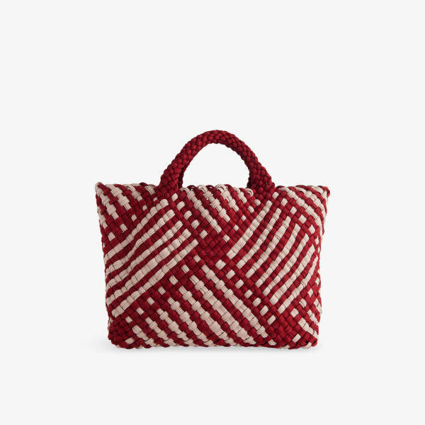Сумка-тоут плетеная Naghedi St. Barths, красный / бежевый
Сумка-тоут плетеная Naghedi St. Barths, красный / бежевый