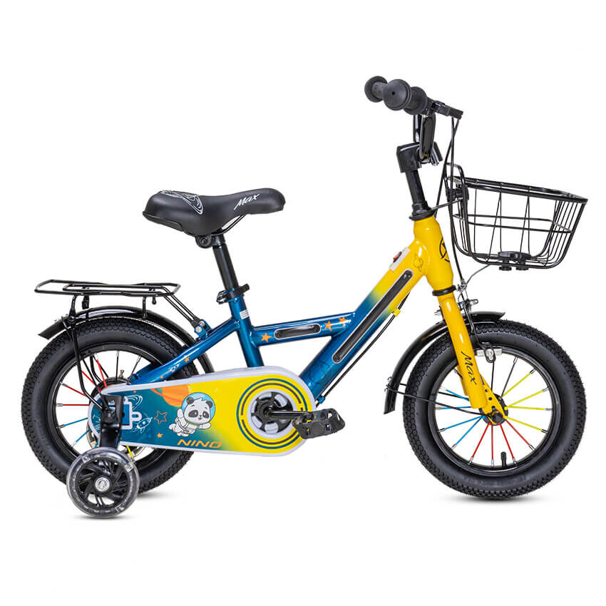 Велосипед детский MAX BIKE Nino 12", желтый/синий
Велосипед детский MAX BIKE Nino 12", желтый/синий