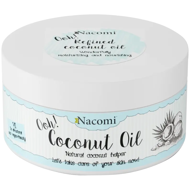 Nacomi рафинированное кокосовое масло для тела, 100 мл
Nacomi рафинированное кокосовое масло для тела, 100 мл