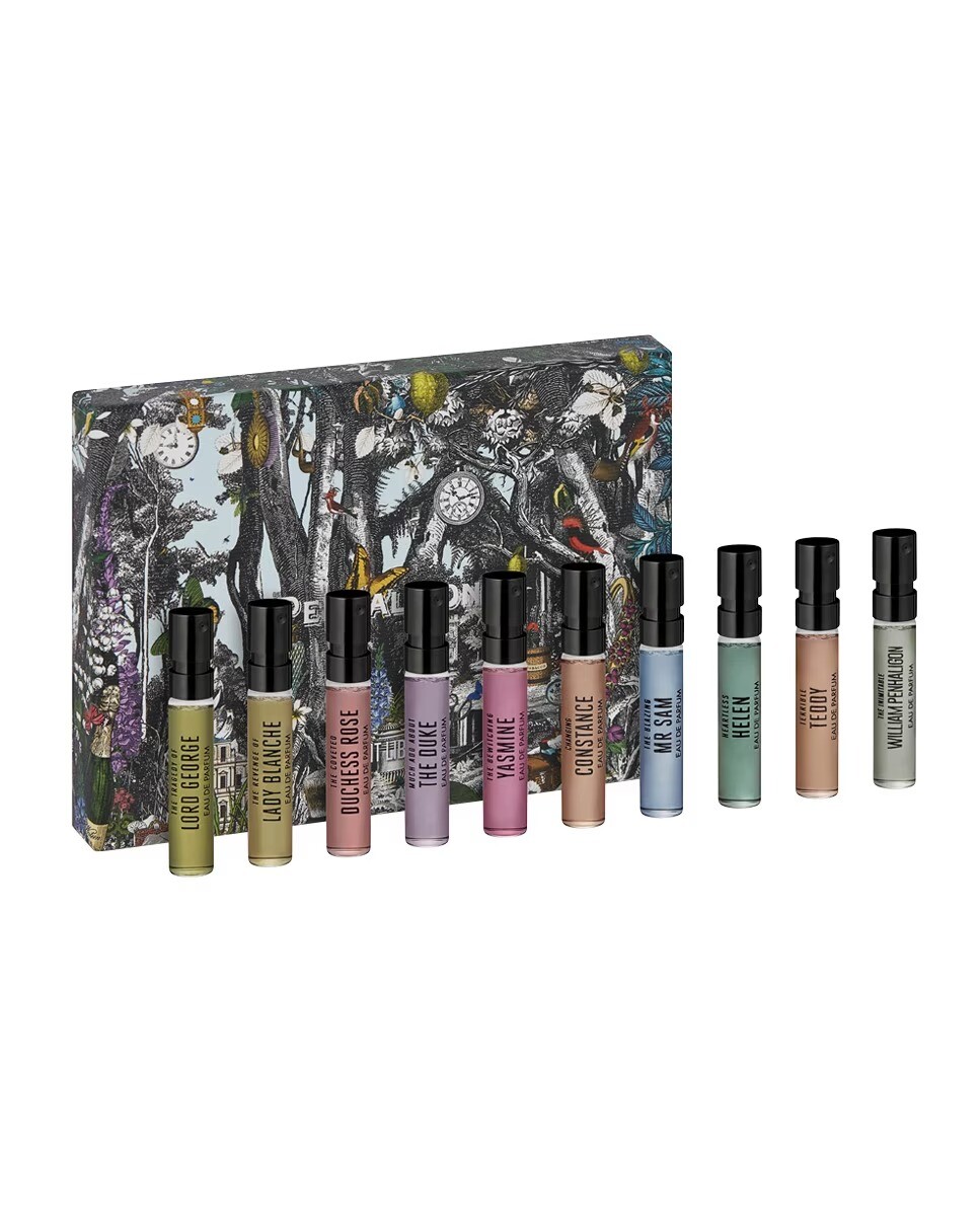 Подарочный набор Penhaligon's Portraits Scent Library, 10 шт.
Подарочный набор Penhaligon's Portraits Scent Library, 10 шт.